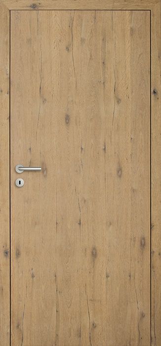 <b>BASIC DA</b><br>Crack Eiche,<br>Roheffekt-Lackierung,<br>Vlies schwarz