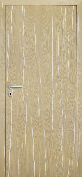<b>BASIC DA</b><br> Crack Esche, natur lackiert, <br> Vlies weiß
