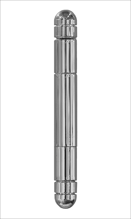 <b>Rundkopf 3-teilig</b><br>Chrom-Optik
