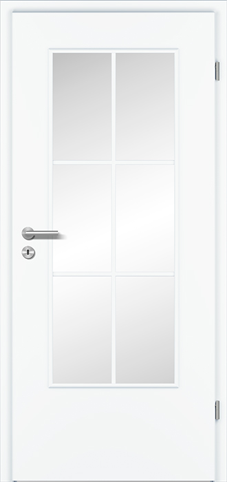 <b>TB-DIN-LA-DA+SP4</b><br>CPL Weisslack 9016<br>Kleine Rundkante KR